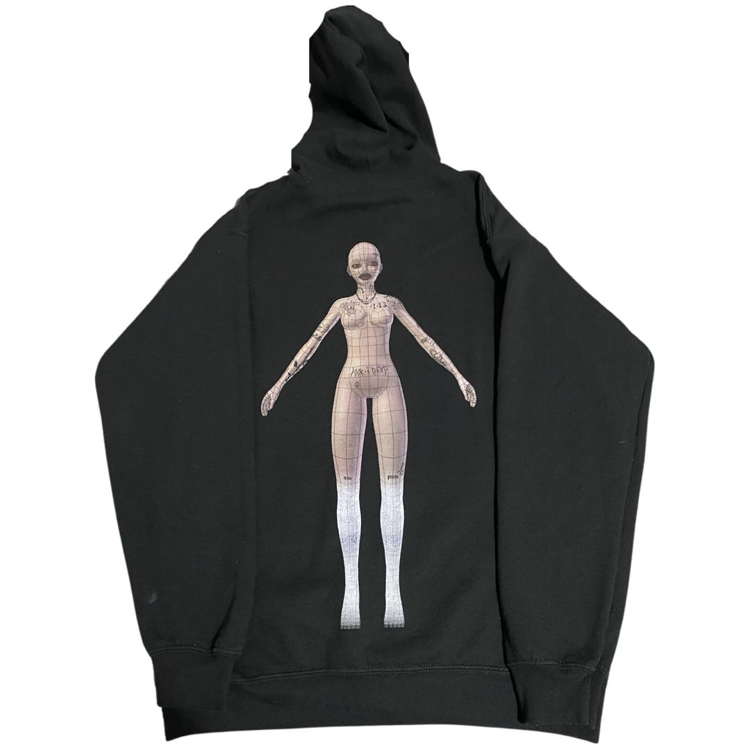 toopoor eternal zip up hoodie