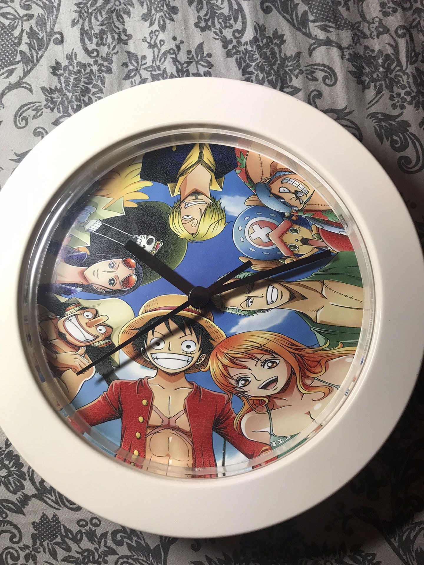 Anime One Piece Straw Hat Pirates Clock