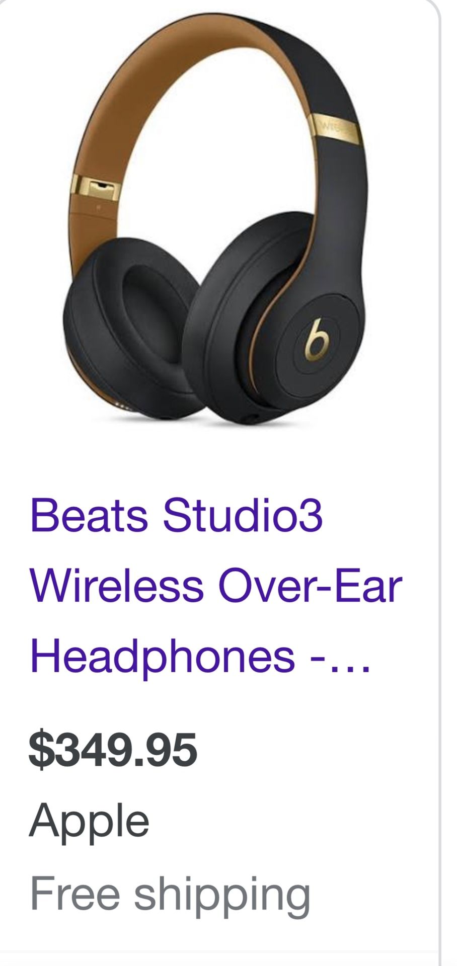 Beats Studio 3
