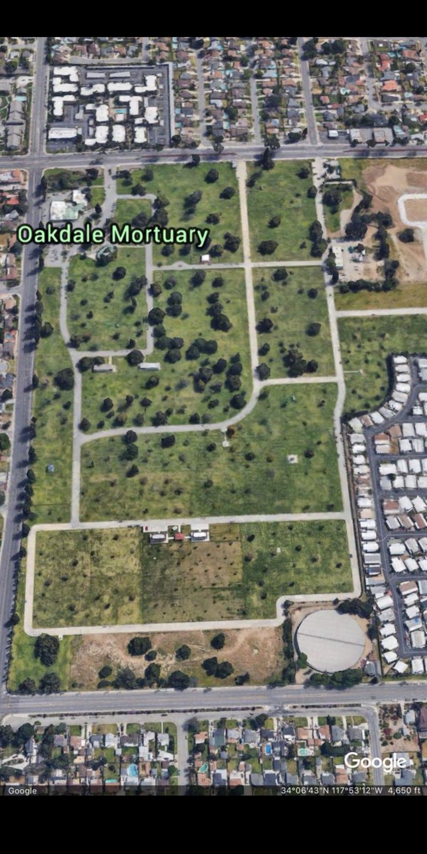 Oakdale Memorial Park in Glendora. 2 cemetery plots for Sale in