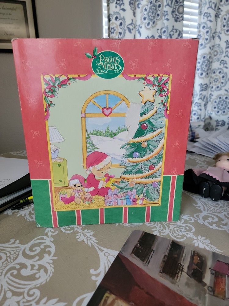 Precious Moments Xmas Doll / Teddy Bear.