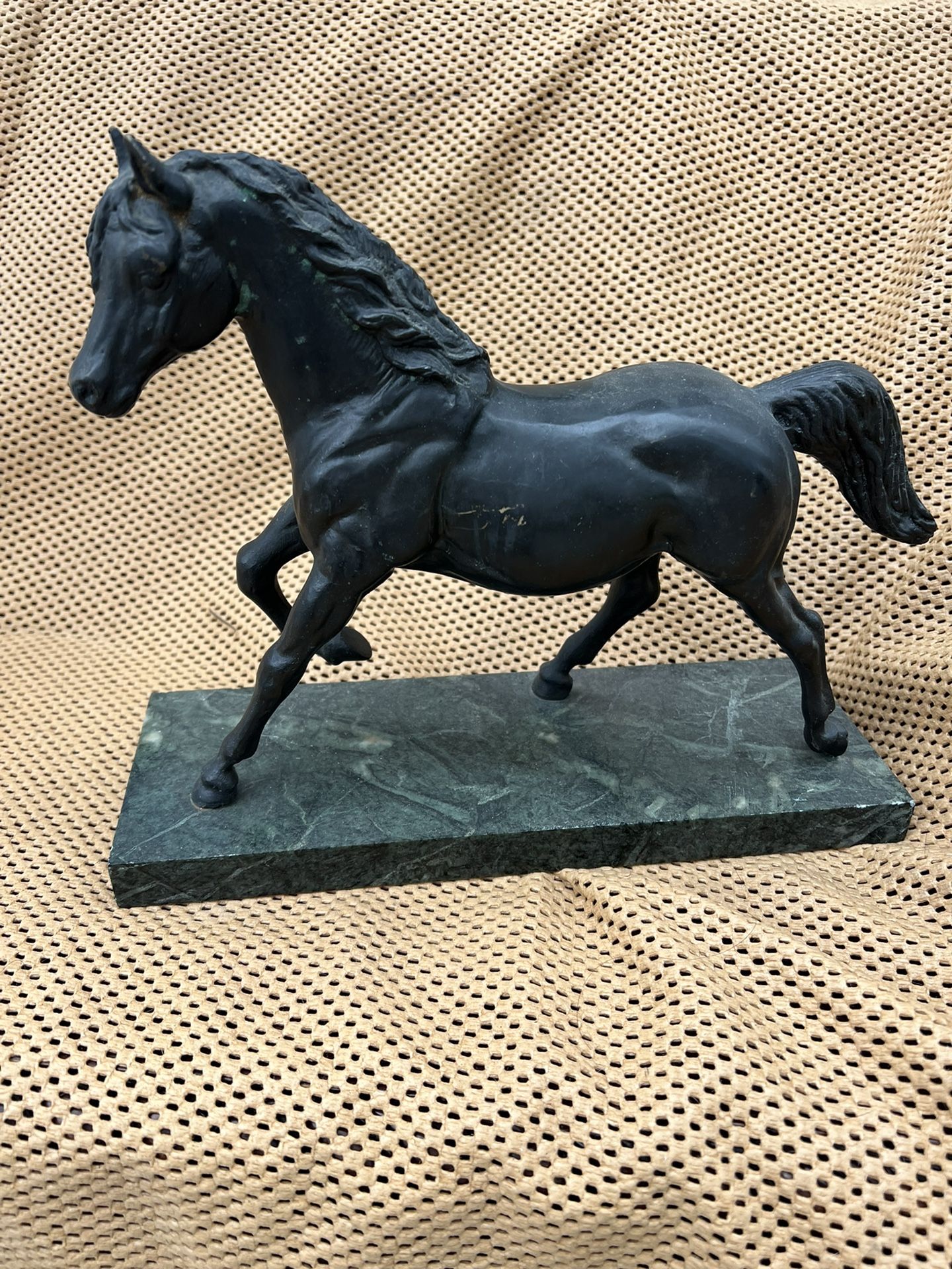 Long Eared Stallion Bronze Sculpture