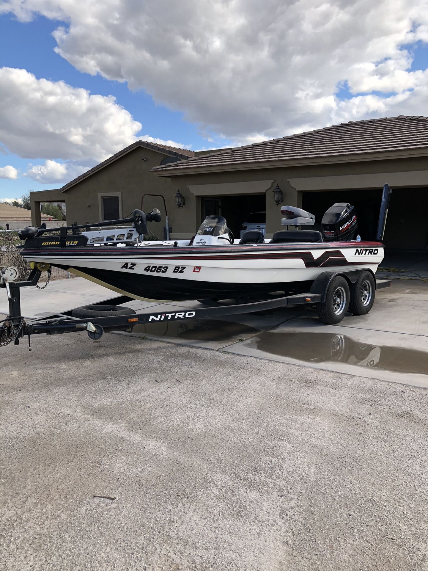 1996 nitro bass boat for Sale in Goodyear, AZ - OfferUp