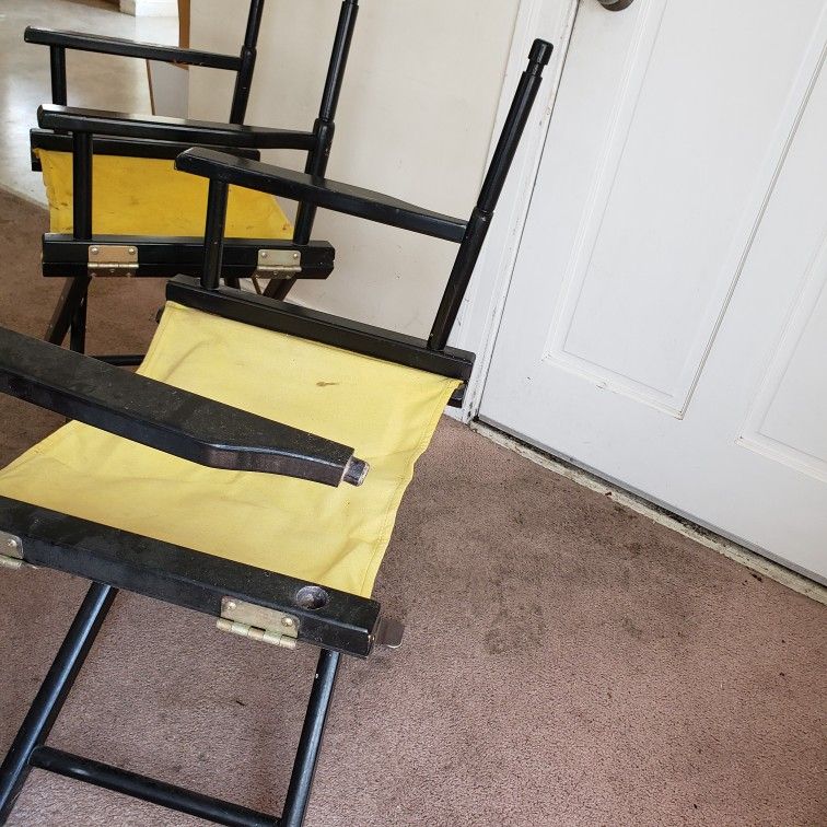 Folding Directors Chairs