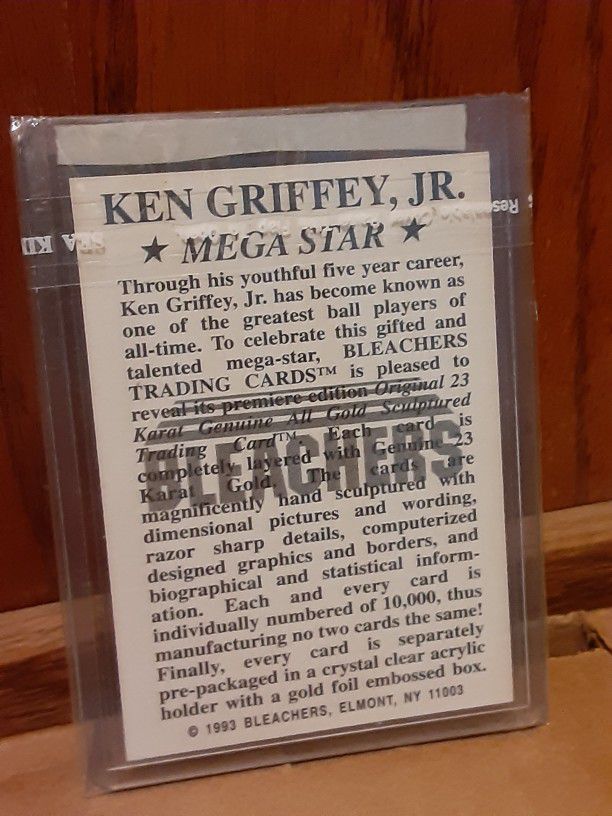 Ken Griffey Jr. High School Card