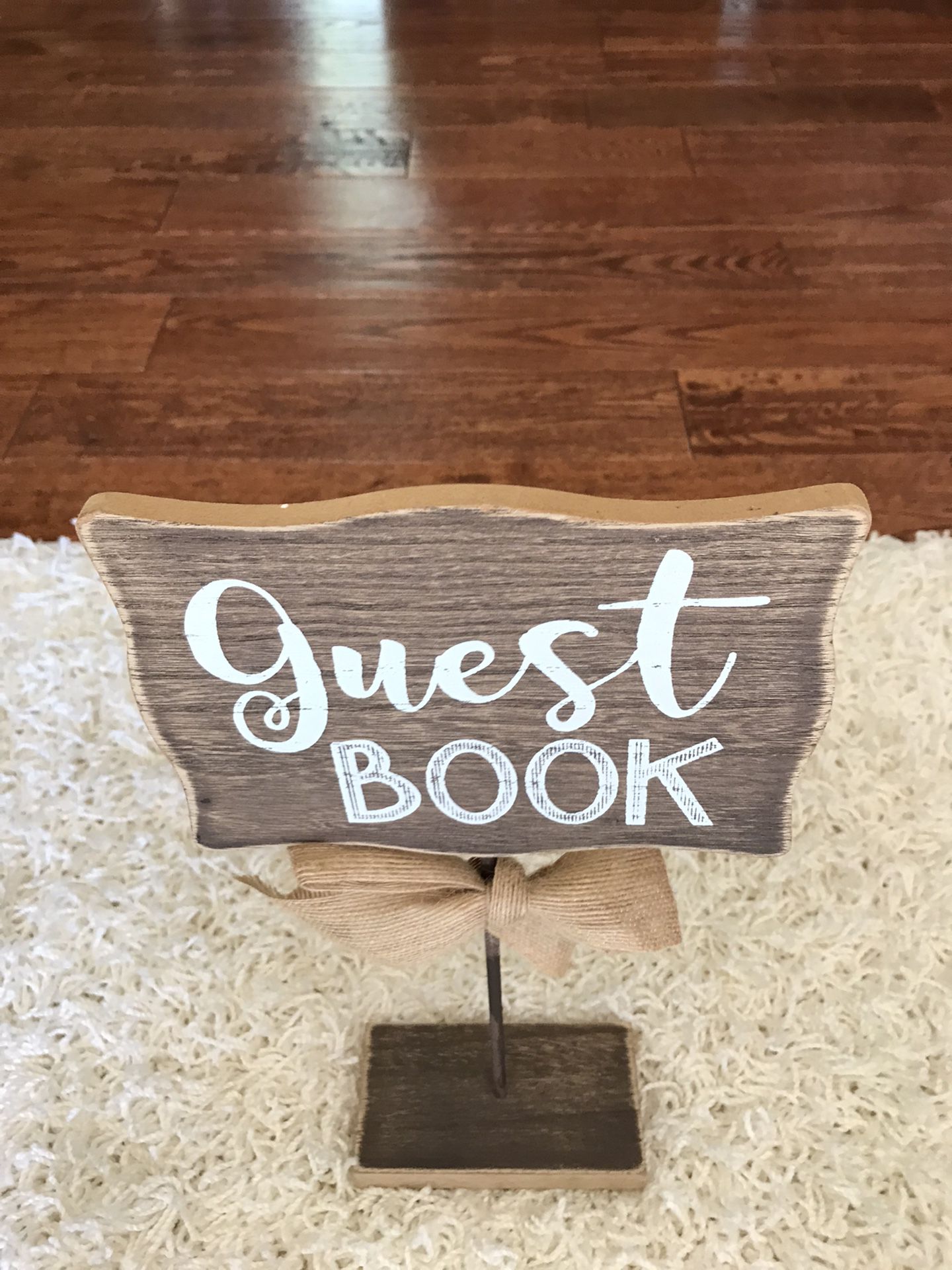 Guest Book Sign, Picture Stand, Candle Votive
