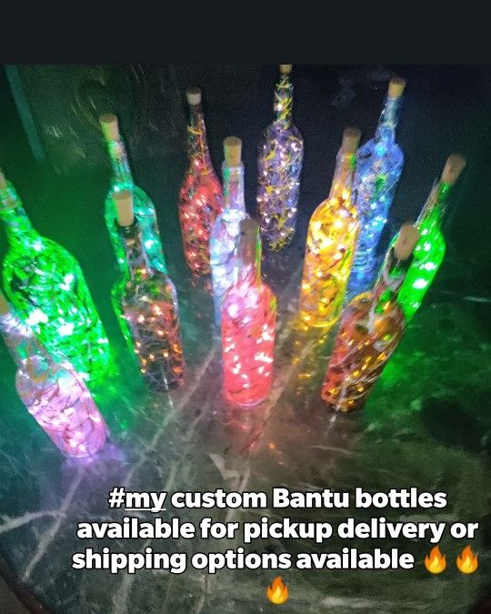 Bantu Bottles My Custom Home Decore