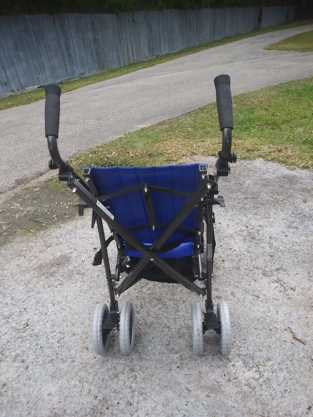 Ottobock Eco Buggy Stroller Blue and black