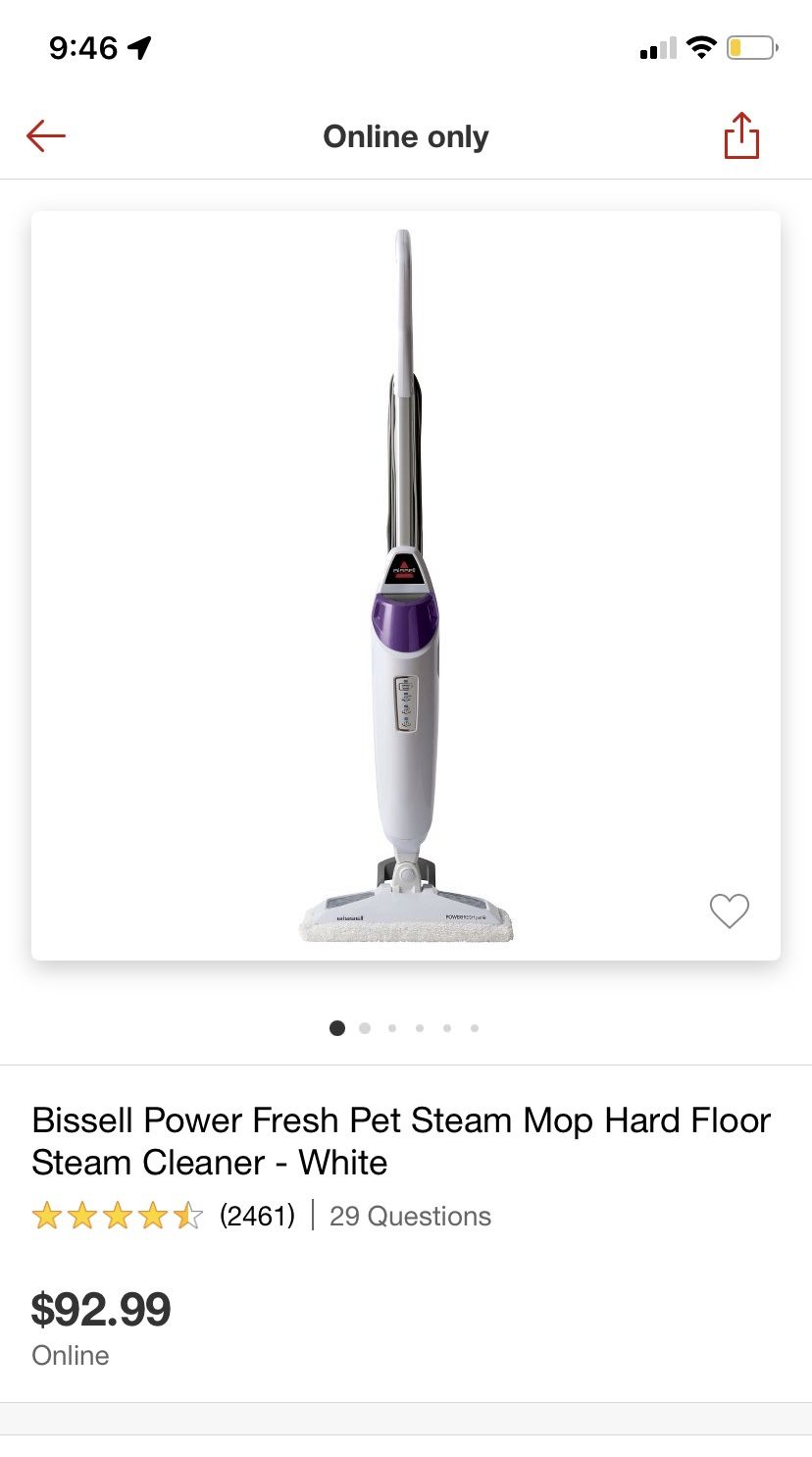 Bissell power fresh Steamer