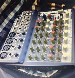 Behringer 12 Channel Mixing Board with Soft Case $70 Thumbnail