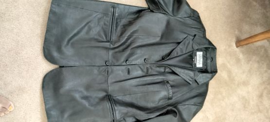 Men's Leather Coat Thumbnail