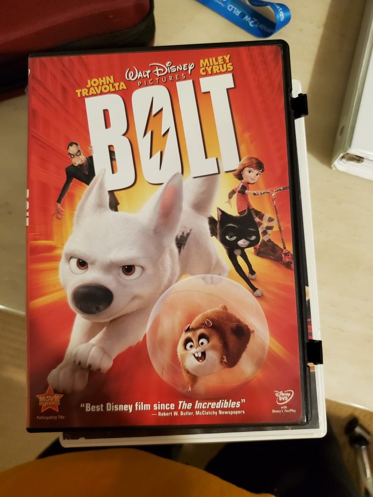 Movies on DVD: The muppets take manhattan, shrek 2, bolt, madagascar, brother bear, bambi, naruto legend of the stone of gelel