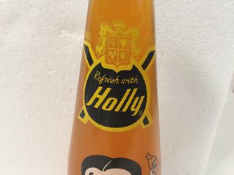 vintage ACL Soda POP Bottle 7 oz ACL HOLLY of YOUNGSTOWN w/ BETTY BOOP 