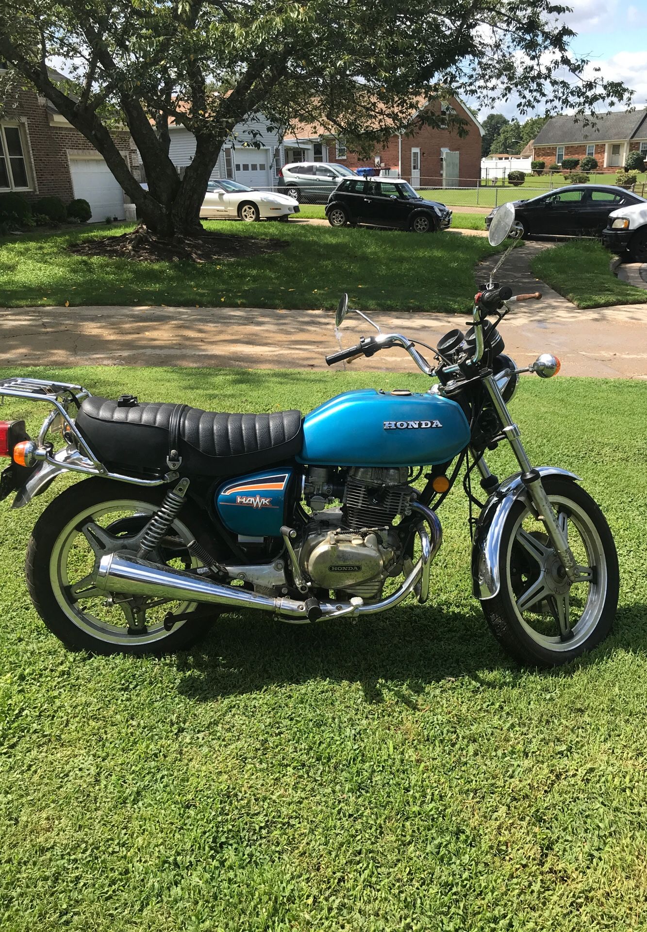 1979 Honda Hawk CB400T ( ONLY 2 OWNERS AND 5400 MILES) for Sale in ...