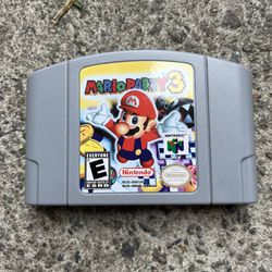 Mario Party 3 Nintendo 64 Game Thumbnail