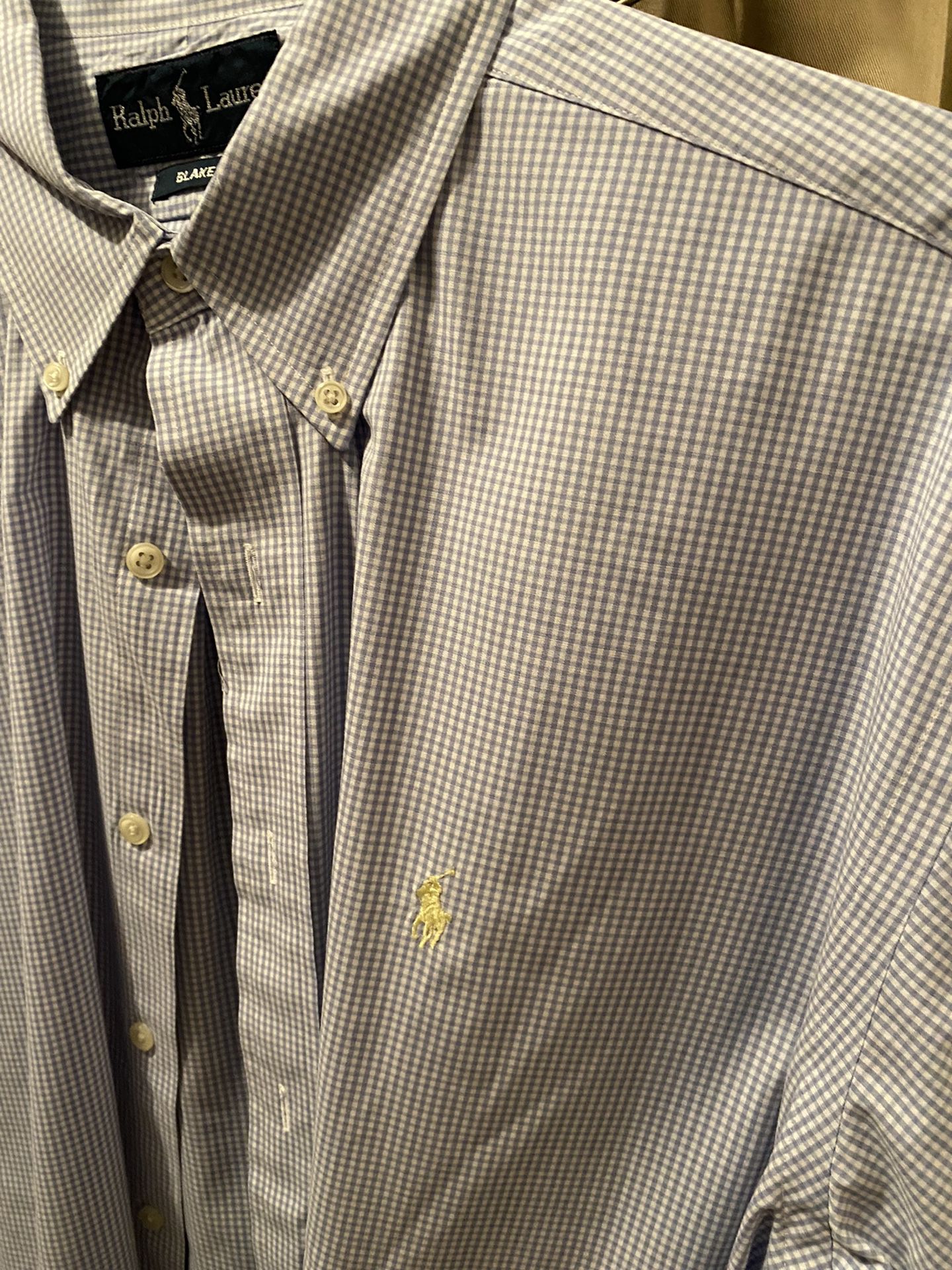 Ralph Lauren Polo Men’s Button Down Dress L/S Shirts Sz M ( 5ea)