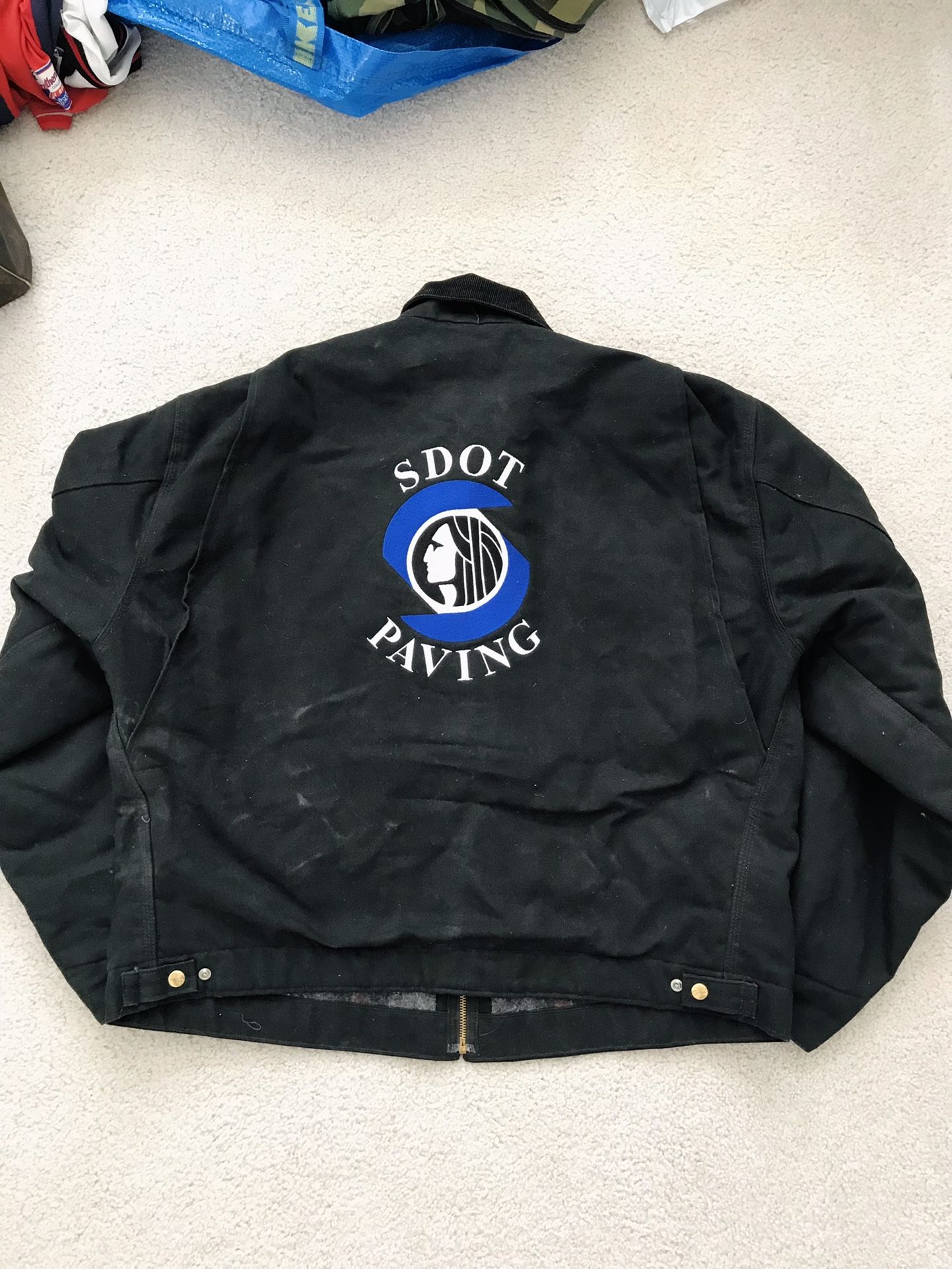 Carhartt Detroit Blanket Lined Jacket 50 XL XXL