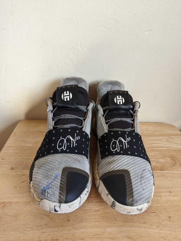 Adidas Harden Vol. 3 Supernova Grey Black White Sneakers AQ0035 Men's Size 12