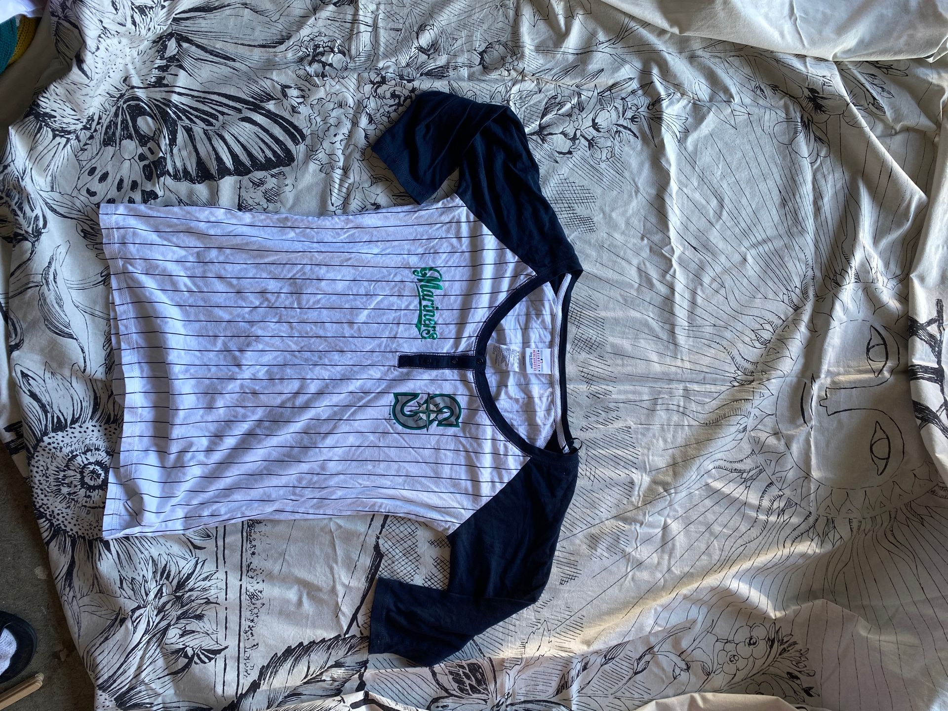 mariners baseball tee