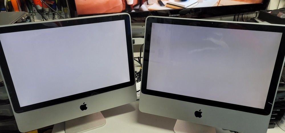 2 Older IMAC a1224 As Is Working