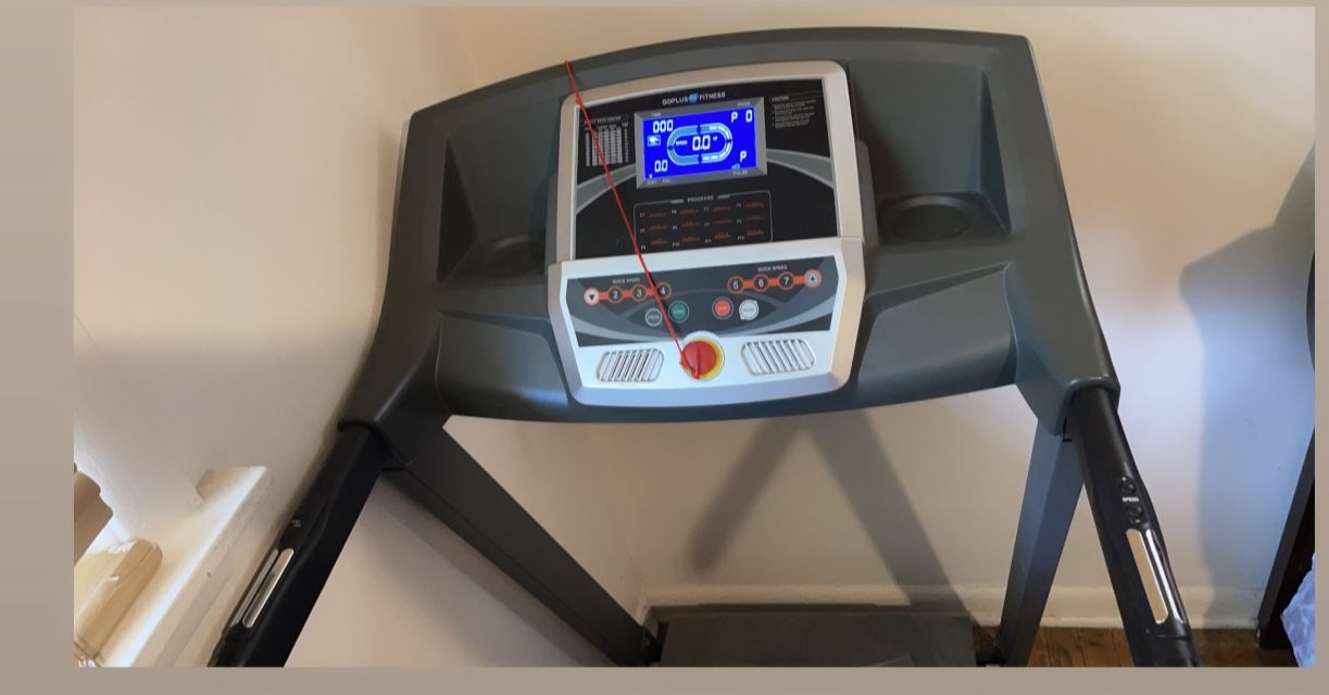 Goplus 2.25HP Folding Electric Treadmill Motorized Power Running Machine