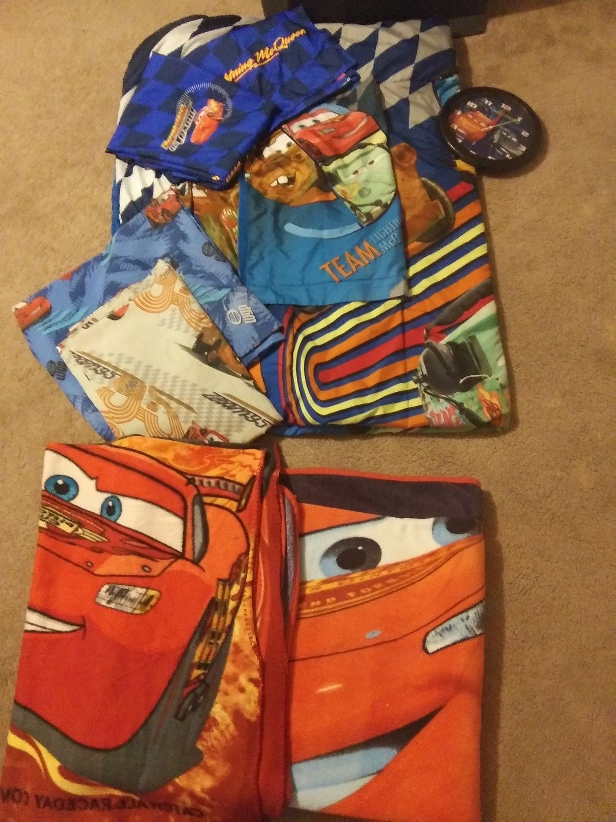 Cars Bedroom Set