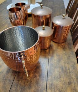 Copper Housewares! Use For Home Decor Or To Entertain!  Thumbnail