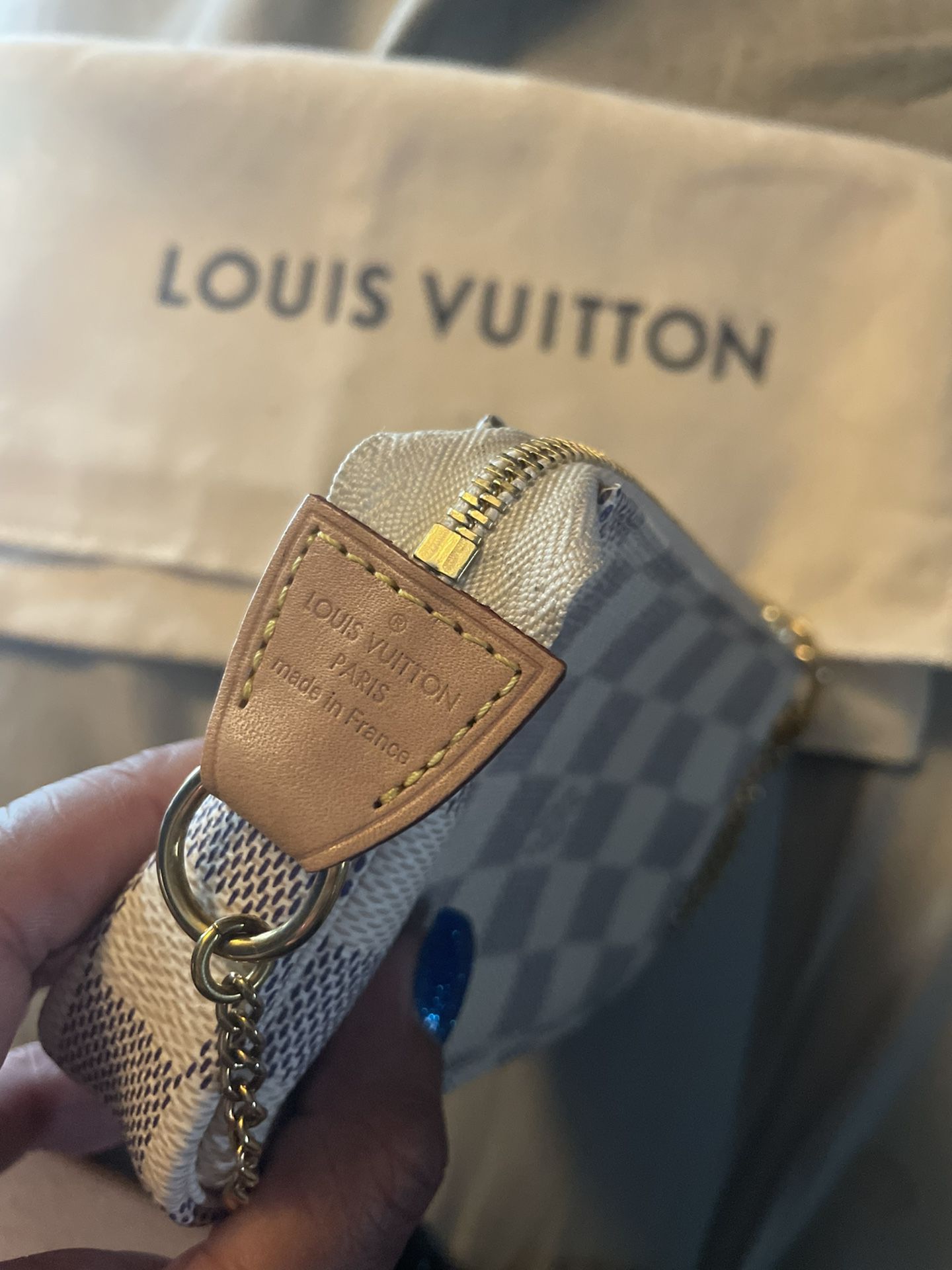 Louis Vuitton mini pochette Azur