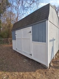"Moved" Job Done 10'×12' Shed Out Building Moved, "NOT FOR SELL"! Thumbnail