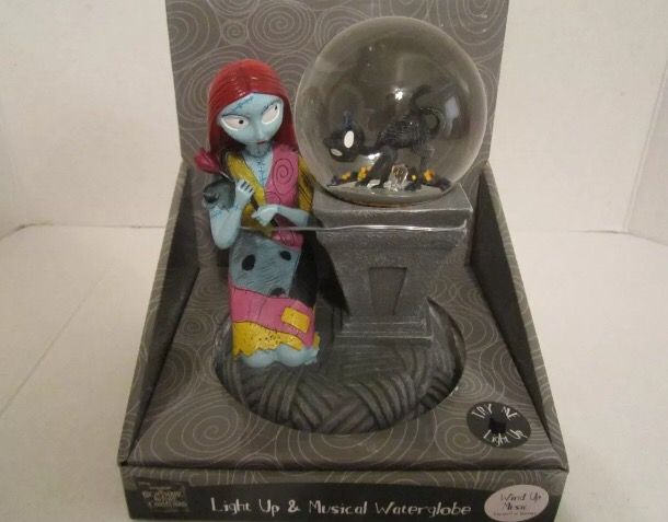 Nightmare before Christmas light up musical snow globe