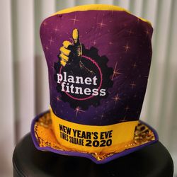 Collectible NYE Planet Fitness Hat 2020 Halloween Thumbnail