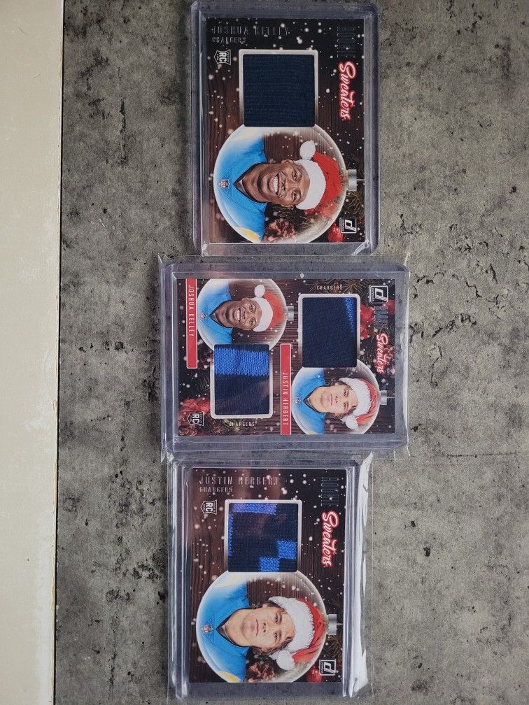 Justin Herbert/Josgua Kelley Rookie Sweaters Set