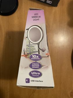 LED Illuminated Ultra Flexible Mirror & USB Interface Thumbnail
