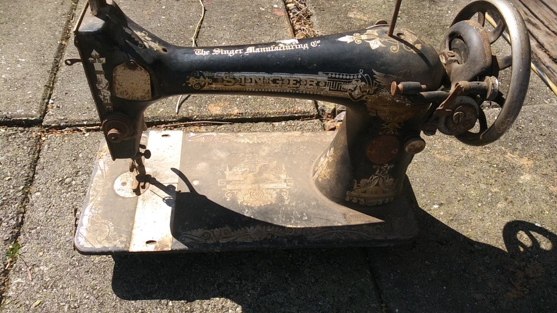 Antique Singer Sewing Machine