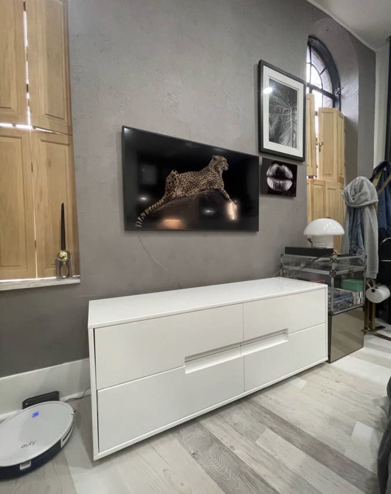 CB2 LATITUDE WHITE LOW DRESSER