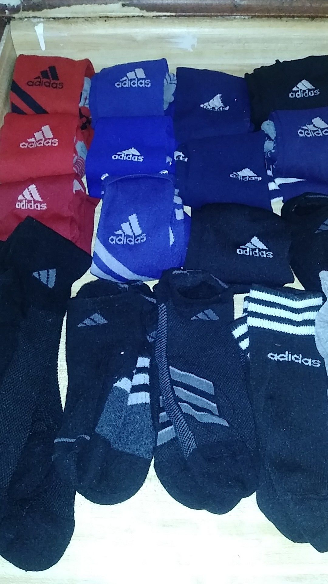 Adidas socks assorted colors and size
