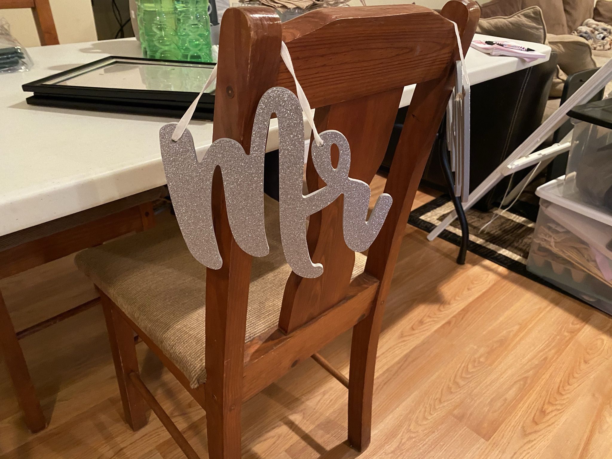 Mr/Mrs Chair Signs