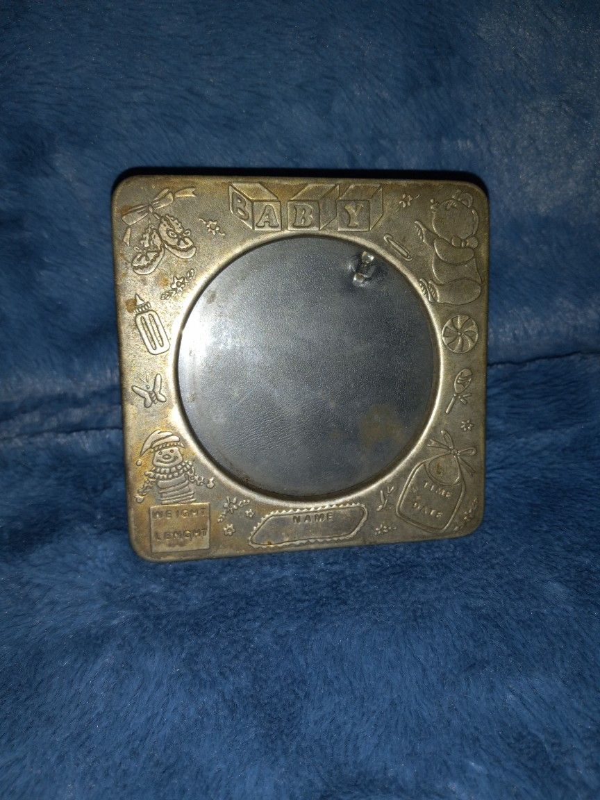 Antique Baby Picture Frame