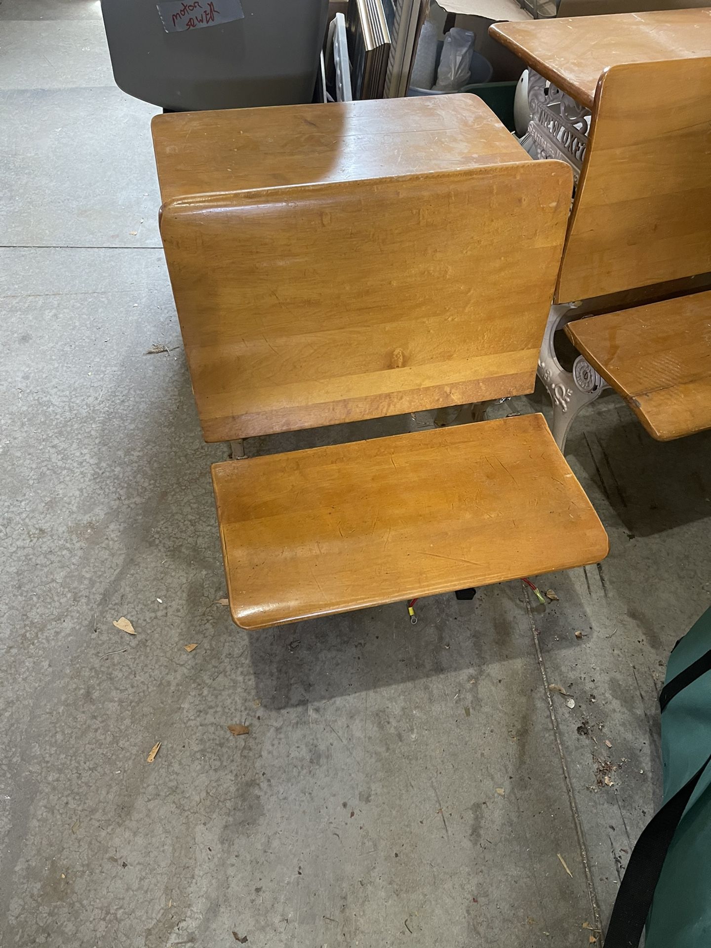 Antique School Desks