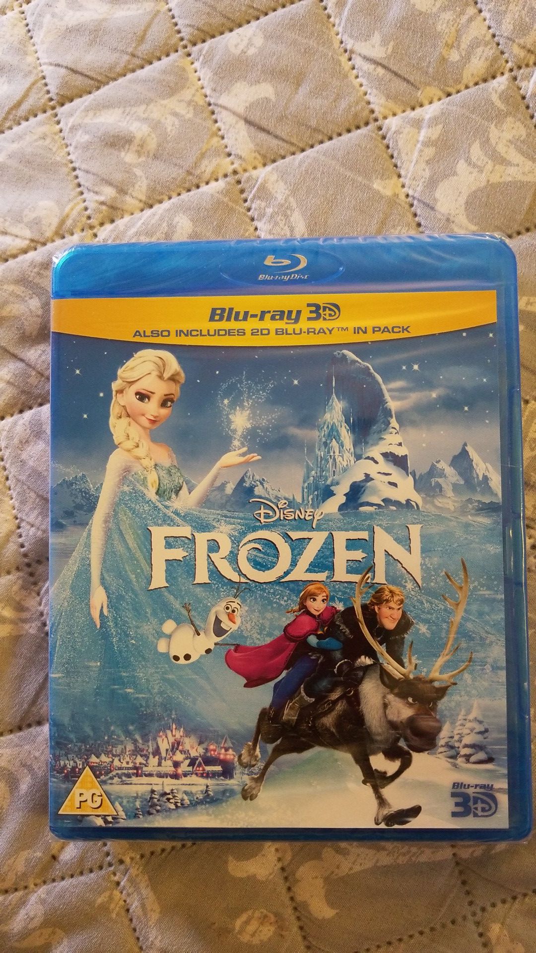 Sealed Disney's Frozen Bluray 3D