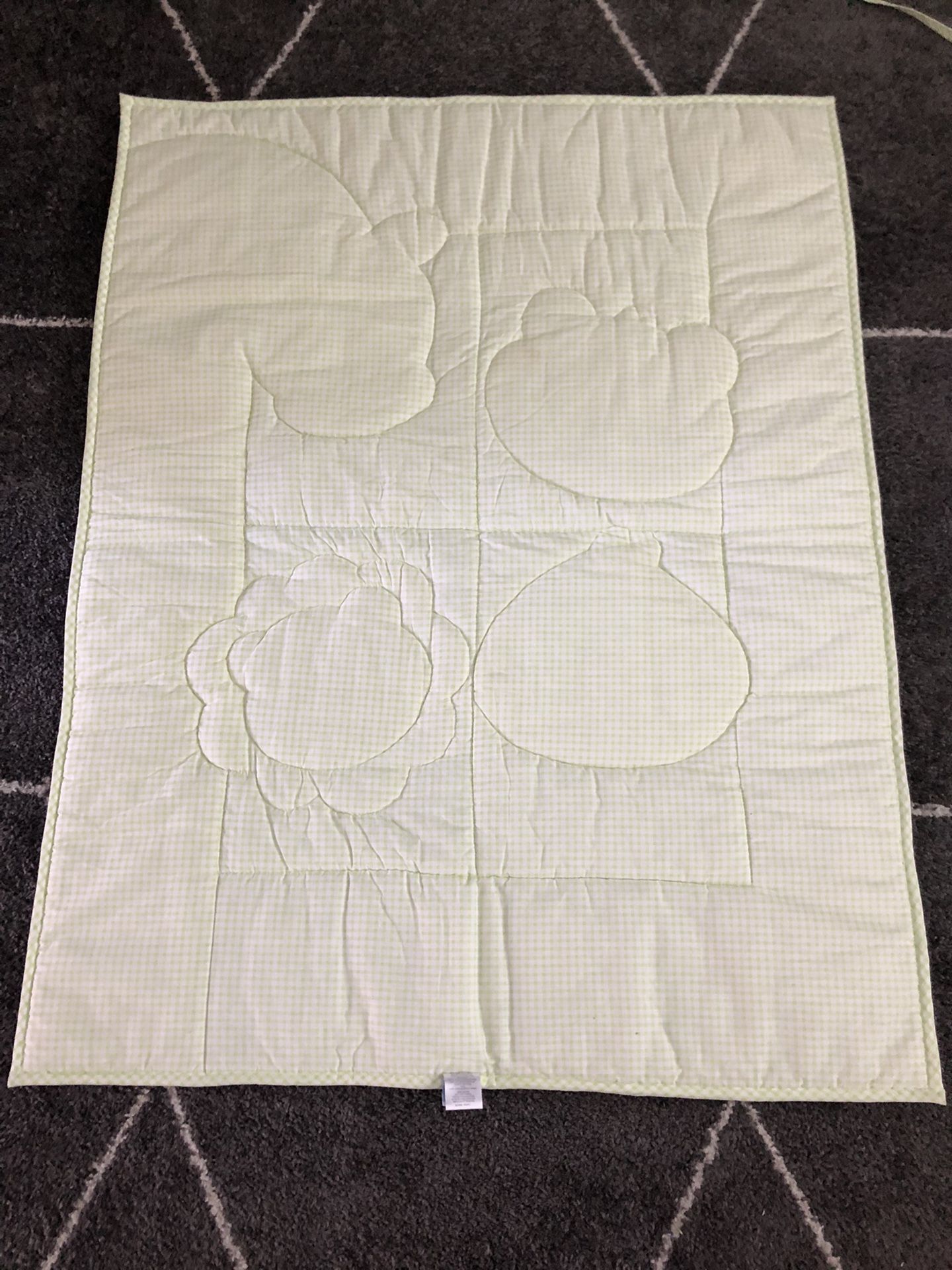 Crib Bumper And Blanket