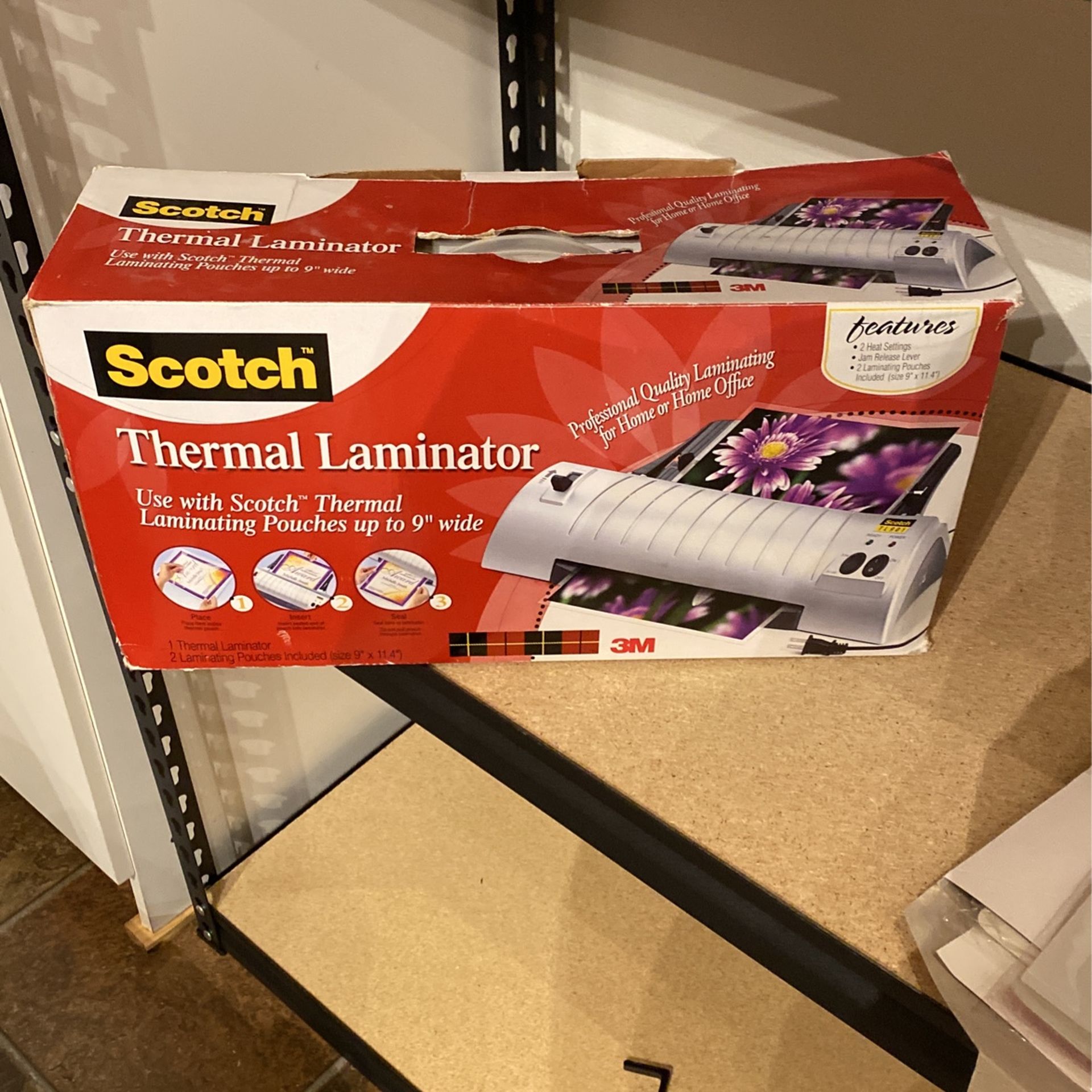 Pending FREE Laminator