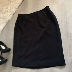 Calvin Klein black pencil skirt Thumbnail