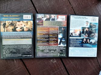 Bourne Trilogy Matt Damon DVD Movies Thumbnail
