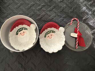 Santa Snack Bowls Thumbnail