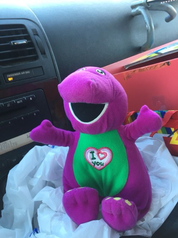 Barney plush
