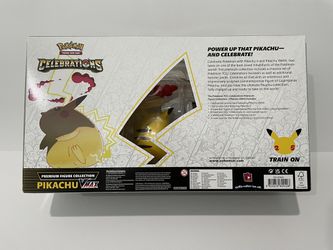 Pokemon TCG: Celebrations Premium Figure Collection Pikachu VMAX - SHIPS NOW Thumbnail