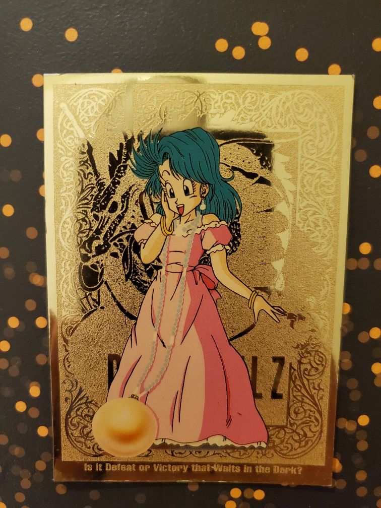 OLD Dragonball Z cards-