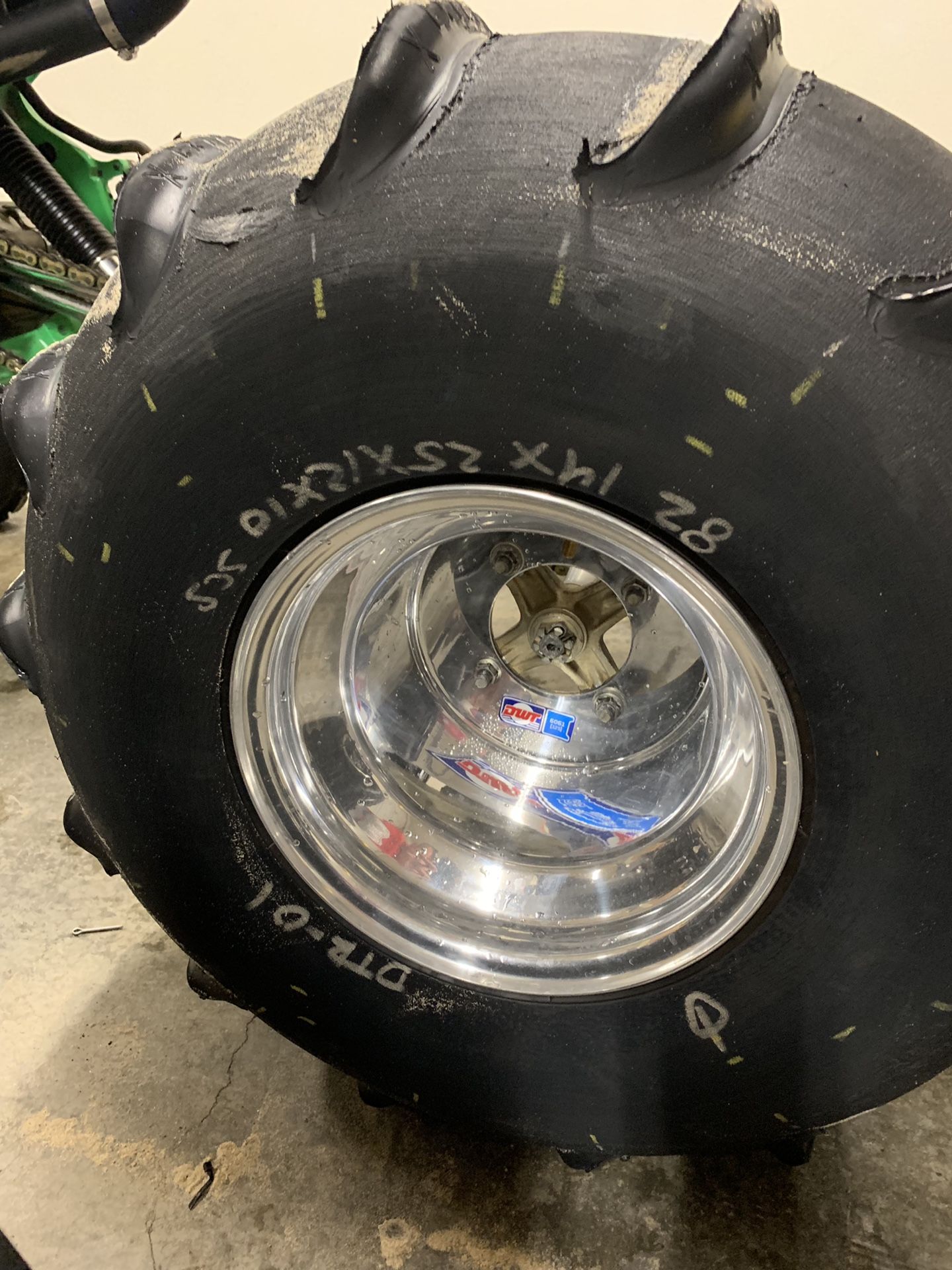 condition good YAMAHA ULTRA LIGHTS 14s SAND PADDLE TIRES YFZ RAPTOR