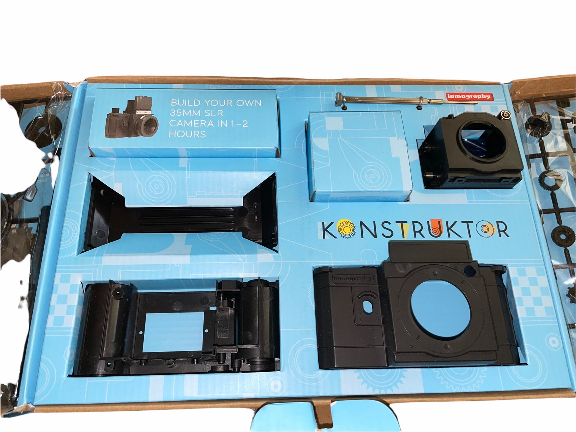 NIB Lomography Konstruktor F Build Your Own 35mm Film Camera
